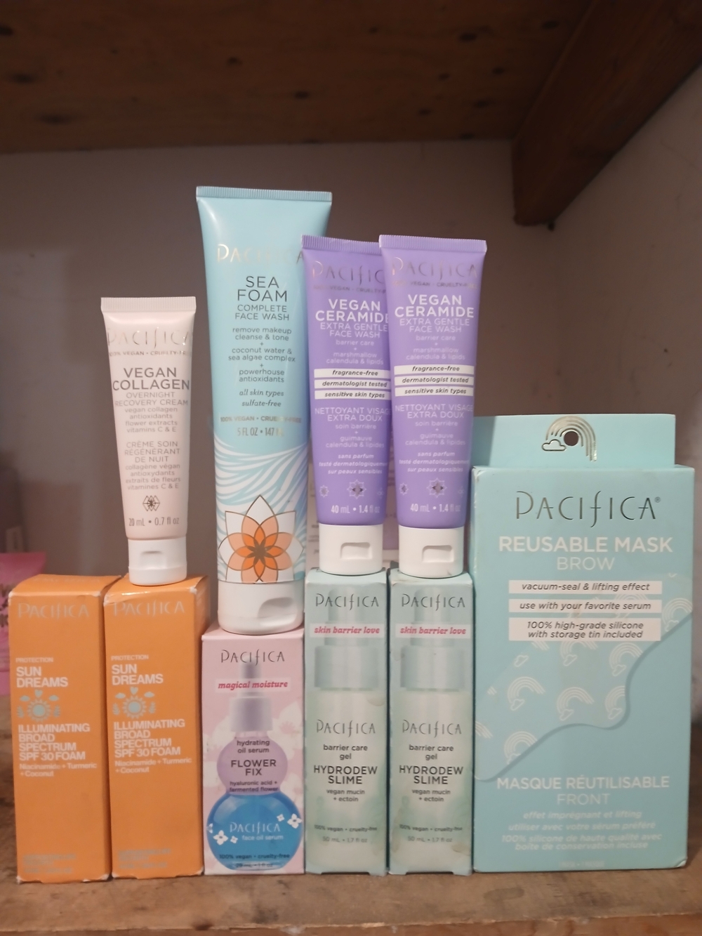 10 Piece Pacifica Vegan Skincare Set